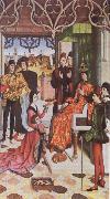 Dieric Bouts The Ordeal by Fire oil painting on canvas